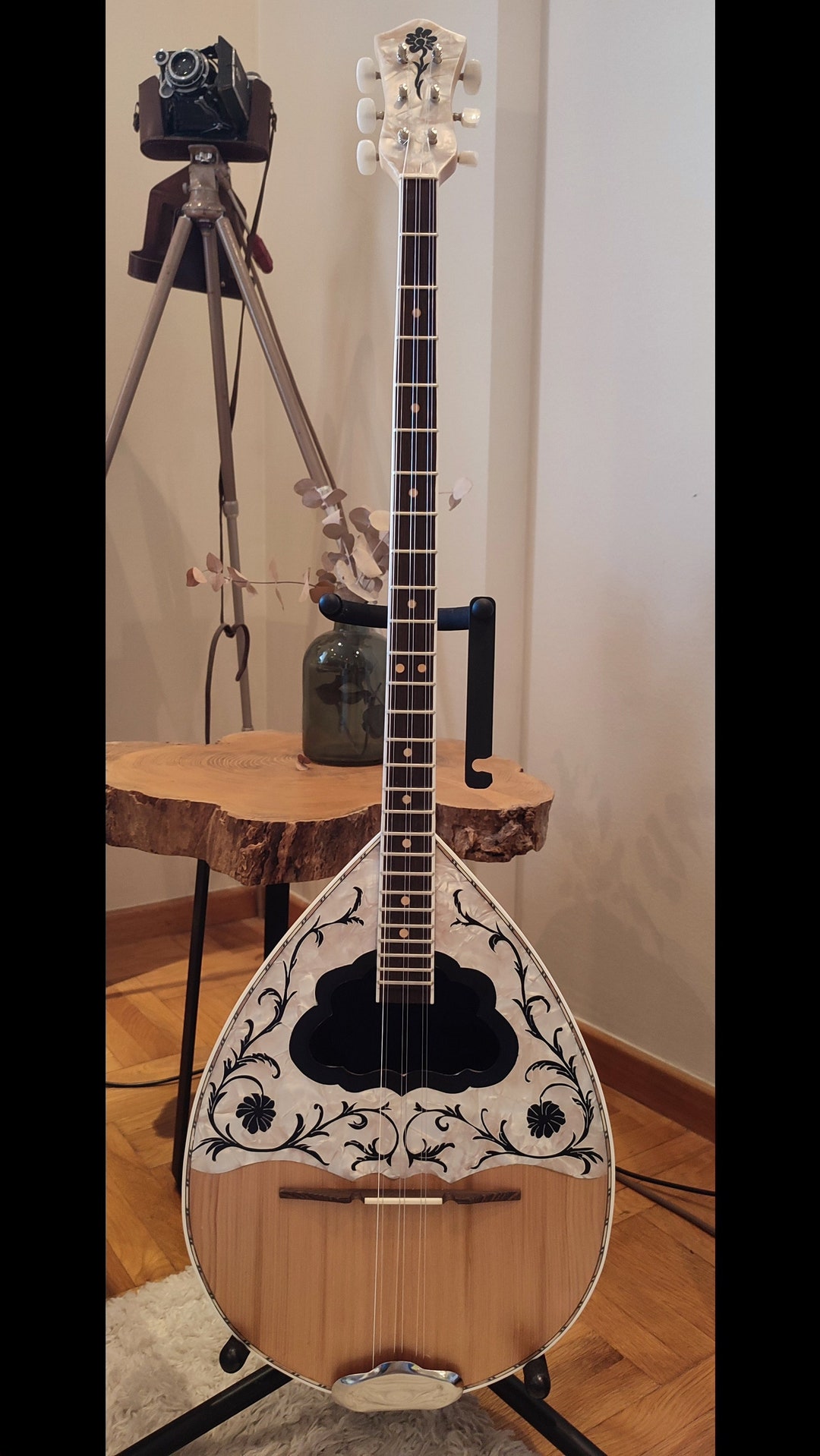 6string Premium Handmade Bouzouki Greek Traditional Popular Rebetiko