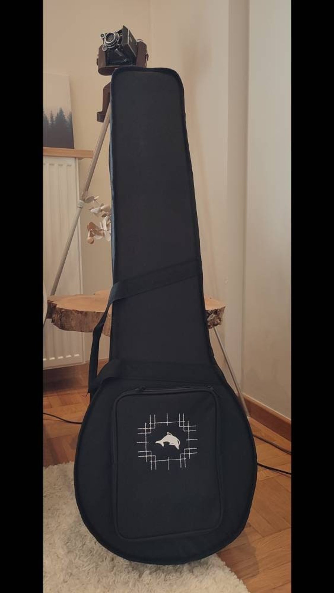 Bouzouki Hard Polyfoam Case Dolphin Lightweight & Durable With Double