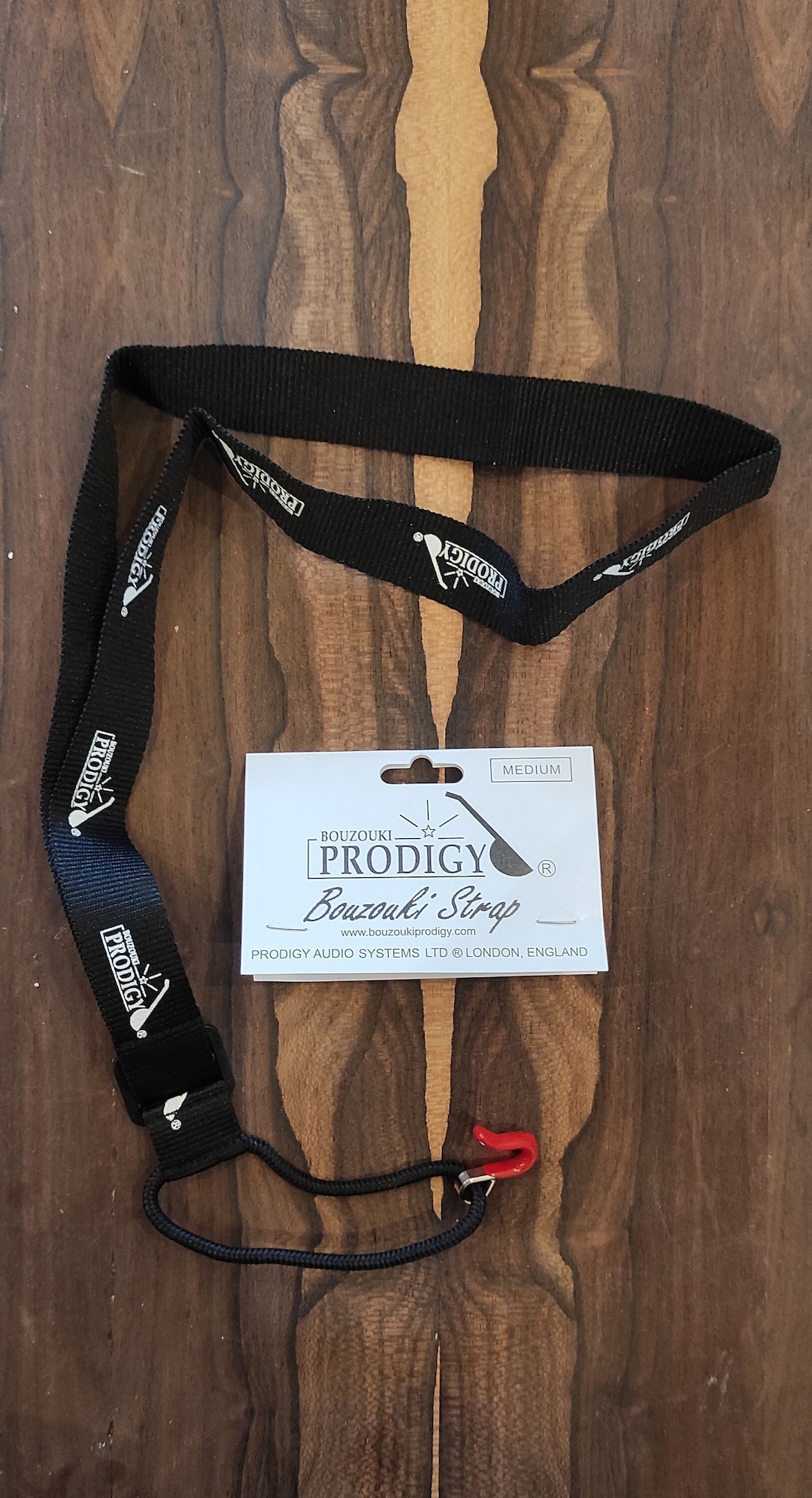 Black MEDIUM Prodigy Bouzouki Strap Prodigy MEDIUM Bouzouki Strap Black