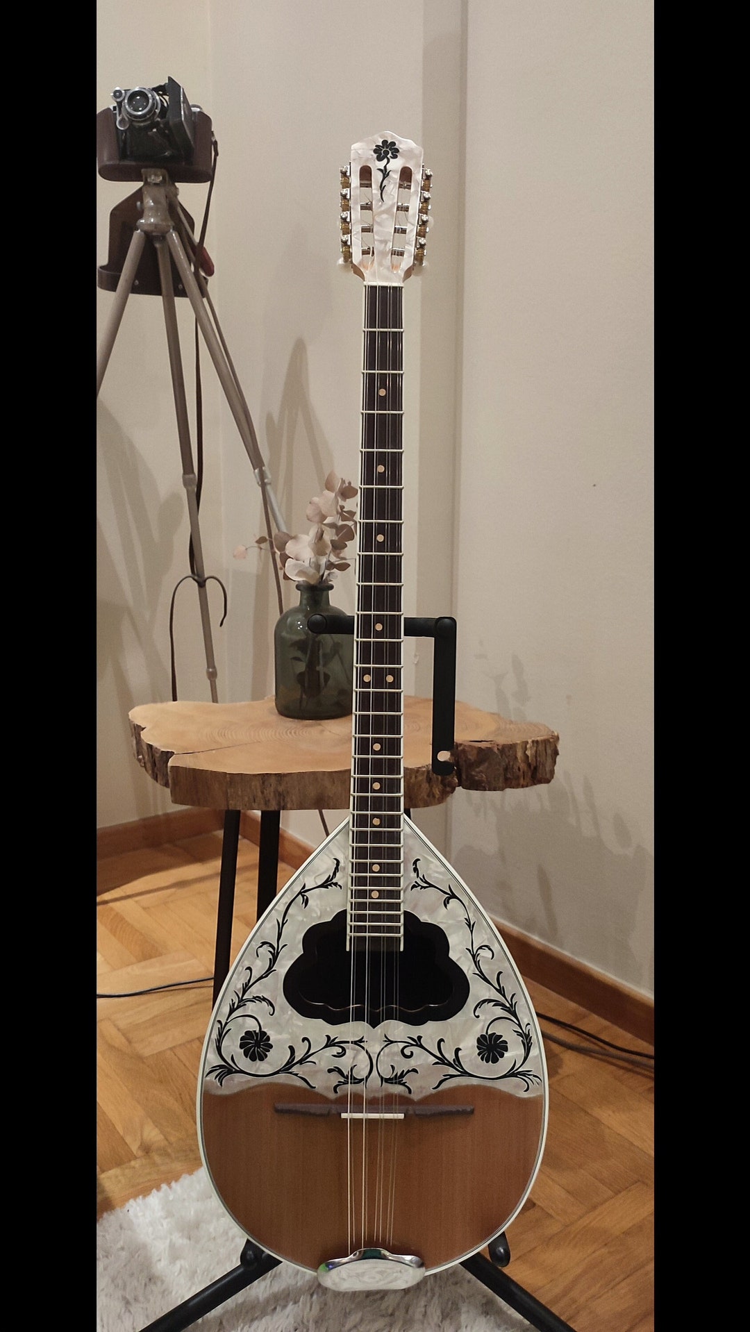 8string Premium Handmade Bouzouki Greek Traditional Popular Bouzouki