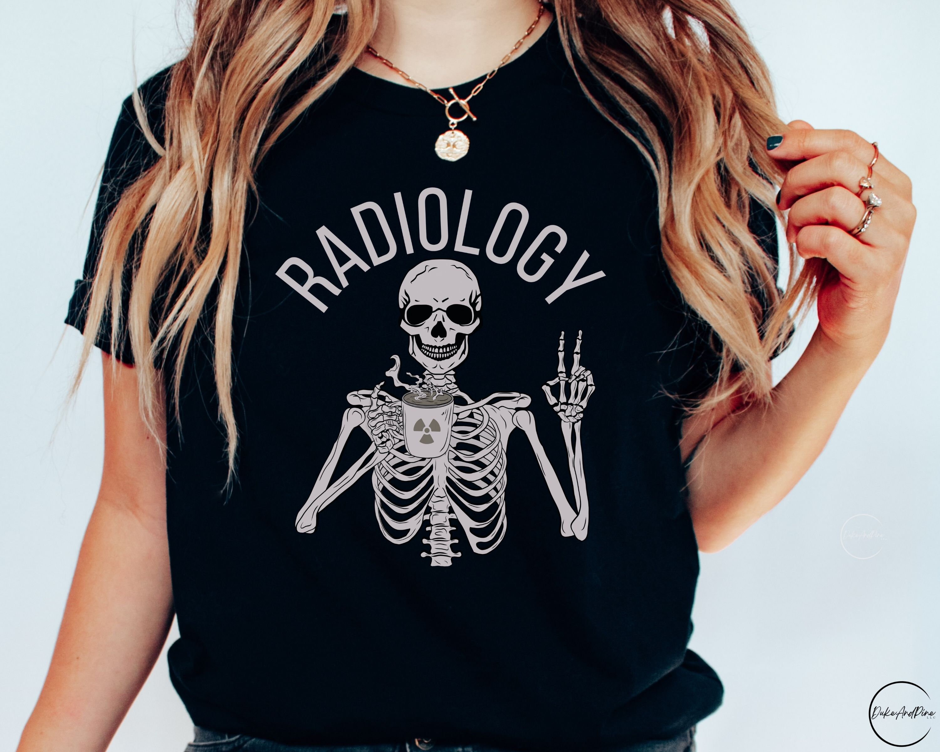 Radiology Shirt for RAD Tech Tee for Xray Technologist Radiology