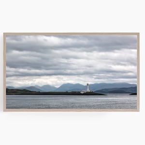 Oban Lighthouse Samsung Frame TV Art | Digital Download