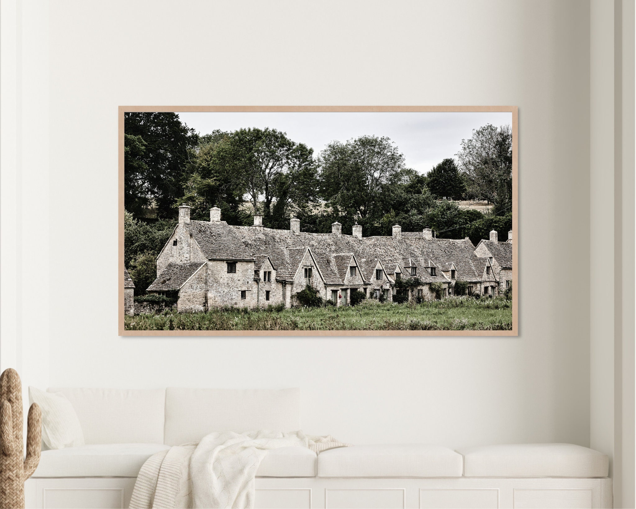 Historic Village Wall Art Print Digital Download - Etsy Australia