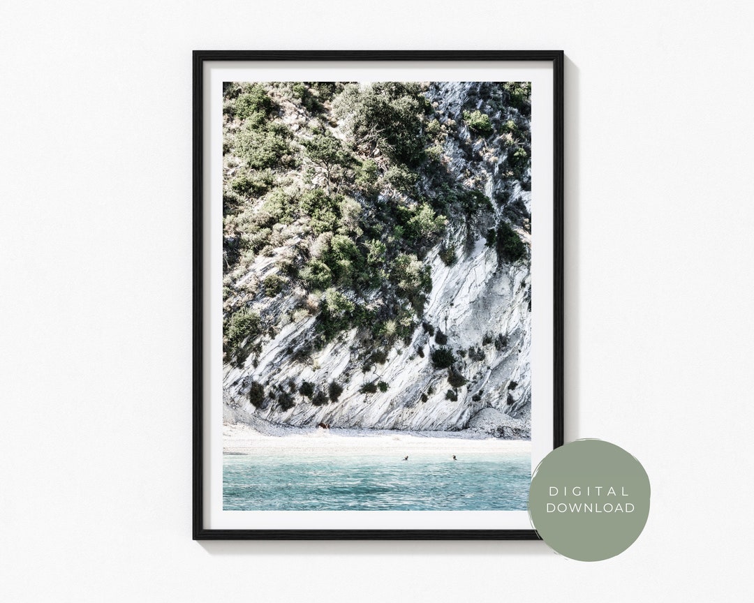 Ocean Beach Wall Art Print | Digital Download - Etsy Australia