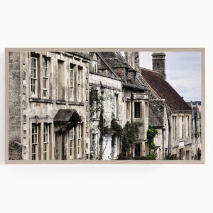 Country Village Samsung Frame TV Art | Digital Download