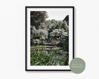 Australian Botanical Garden Wall Art Print | Digital Download