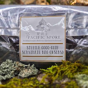 1,2 kg Coco-Coir Pilz Taschen