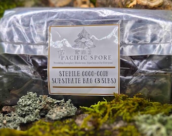 3lb Coco-Coir Mushroom Substrate Bag