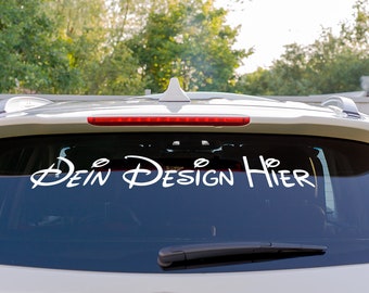 Personalisierter Autoaufkleber Gestalte deinen eigenen Vinyl-Aufkleber - Dein Text - Dein Logo - Auto, Boot, Fenster, Schrift Aufkleber