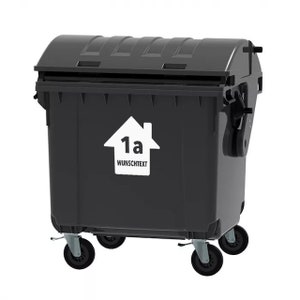 Garbage can sticker with house number & street name desired color No.1 image 3