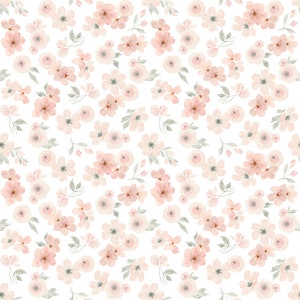Floral Watercolor seamless design, Surface Pattern, Floral Pattern, Commercial Licence, Non-Exclusive, INSTANT DOWNLOAD,Floral fabric design