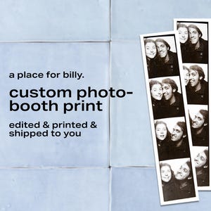 Printed Photo Booth Strip