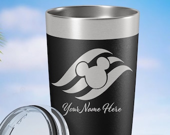 Disney Cruise Tumbler, Personalized Disney Cruise Water Bottle, Cruise Vacation Gift, Family Vacation Coffee Cup, Family Vacation Gift