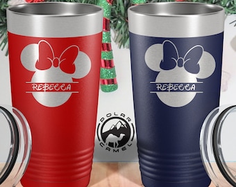 Customized Disney Cup, Minnie Tumbler, Mickey Mouse Tumbler, Personalized Birthday Party Cup, Funny Kids Tumbler, Engraved Disney Tumbler