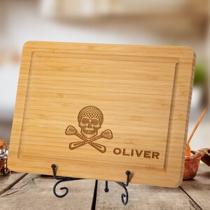 Funny Golf Decor, Golfer Cutting Board, Personalized Golf Gift, Golf Home Decor, Gift For Golf Lover, Unique Golfer Gift, Golf Cheese Board