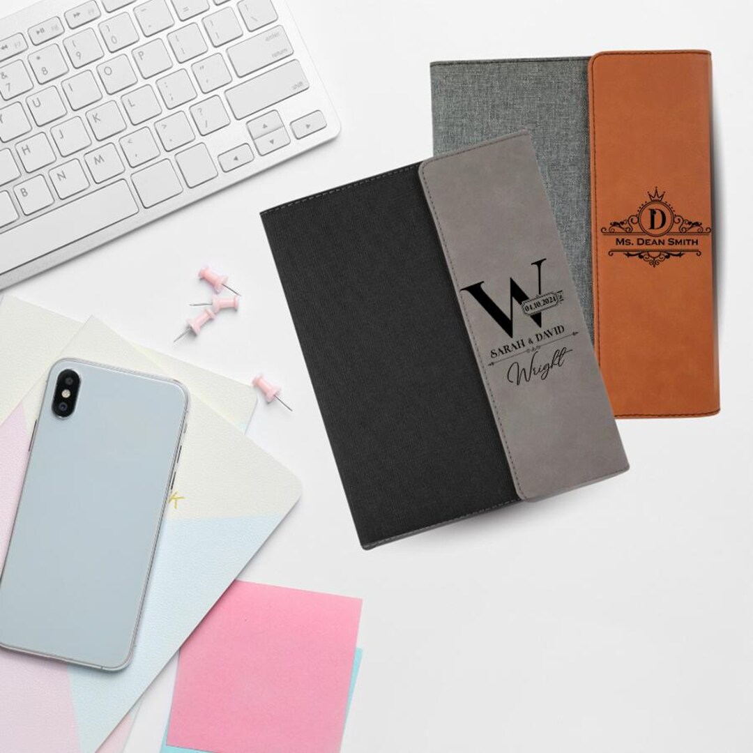 Engraved Name Notebook With Compartments, Prayer Journal, Birthday ...