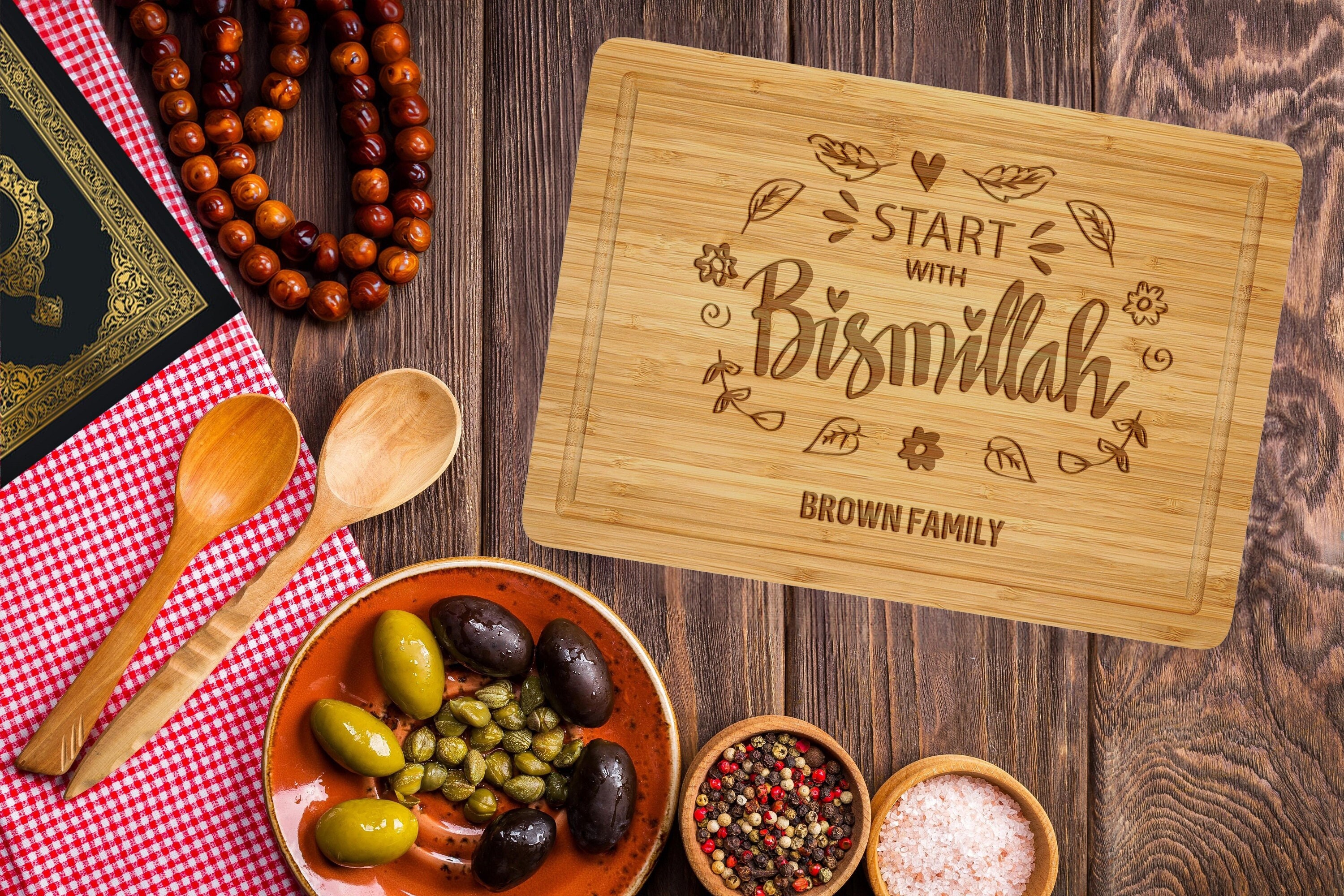 Arabic Cutting Board - Etsy Arabic Cutting Board - Etsy