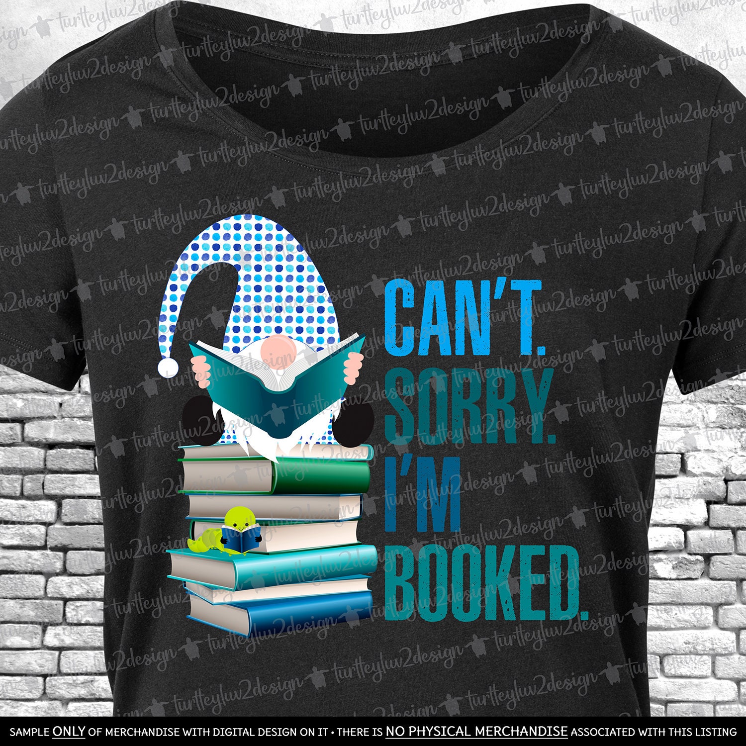 Gnome Reading Book PNG Gnome on Stack of Books Booked for the Weekend