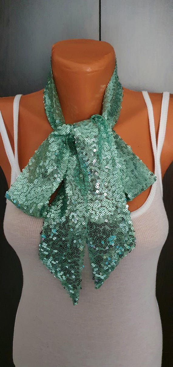 Cinturón de lentejuelas verdes para vestido, cinturón de