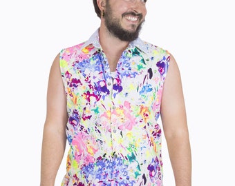 Mens Neon Garden Shirt