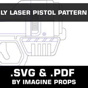 LY Laser blaster Pattern digital file only! pdf,svg