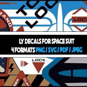 Decalcomanie Lightyear per cosplay di tute spaziali, png,svg,pdf,jpeg