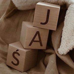 Wooden baby name blocks, Nursery name letters, Custom Name Blocks