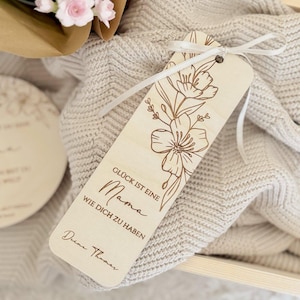 Muttertag Geschenk für Mama, Muttertagsgeschenk personalizado para niños, Lesezeichen mit Namen, Geschenkidee zum Muttertag
