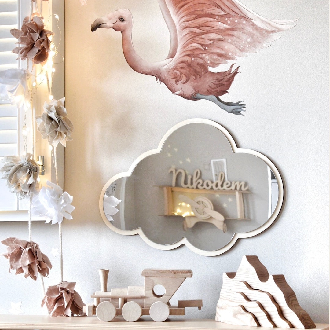 Safe Mirror Acrylic Plywood for Child's Room Babyroom