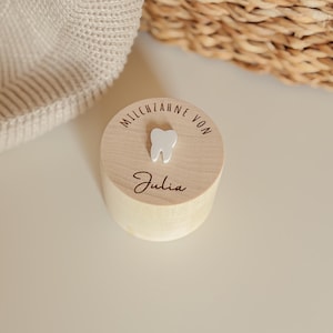 名前付きの個人設定、Milchzahndose、Milchzahnbox、Holzbox für Milchzähne、Kindandenken、Babygeshenk、Babygeschenke Geburt Taufe