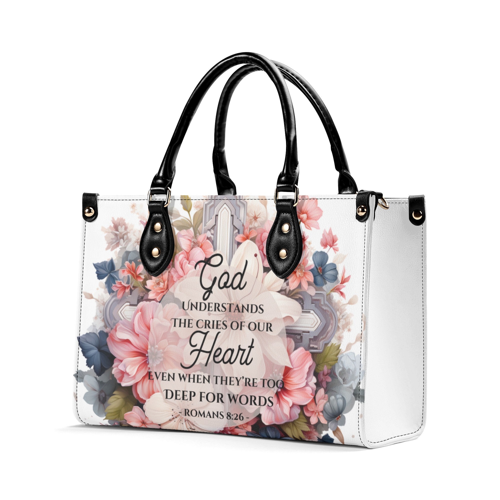 Christian Bag Shoulder Handbag Bible Verses Bible Cover Bag Etsy