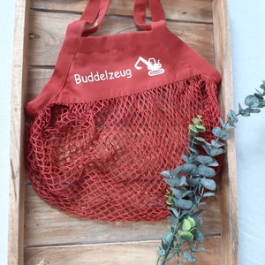 Mesh bag, digging equipment, excavator, bag for sand toys, beach bag for toys, various colors