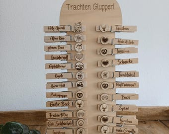 Personalisierte Trachten Glupperl | Oktoberfest Glupperl | Glupperl Sprüche | Freundschaft | Mitbringsel | Gastgeschenk zur Hochzeit |Tracht