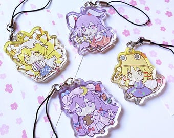 Touhou Project ~1.5" Acrylic Keychain Charm
