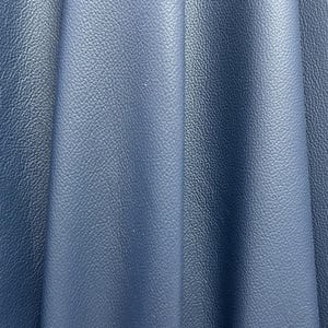 Upholstery Leather, pebble grain (35-45 sq.ft. average hide) ,Blue, Full hide