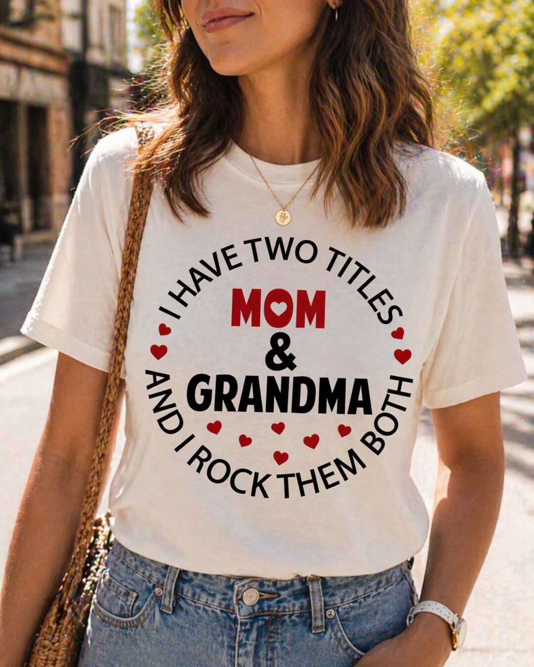 Mom Grandma Shirt PNG, I Have Two Titles Mom and Grandma Design, Mother ...