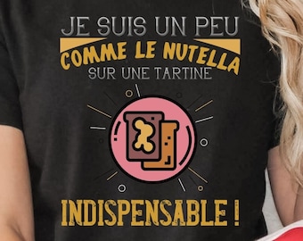 Cadeau de Saint-Valentin pour Elle ou Lui - Idée cadeau originale et Drôle. Cadeau Personnalisé Indispensable comme le Nutella