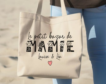 Granny Beach Bag | Mother's Day | Mom gift idea | Personalized Bag for Grandma | Grandma's Little Bazaar | Gift for Her Granny Bag