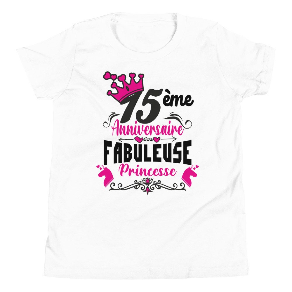 Idée Cadeau Ado Jeune Fille 16 ans Adolescente Fabuleuse T-Shirt :  : Mode