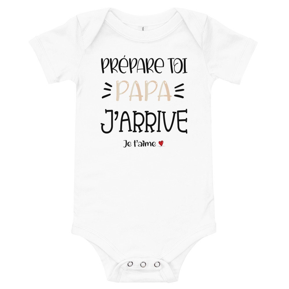 Annonce Grossesse Papa Bodie Body B b Personnalis pr pare Toi