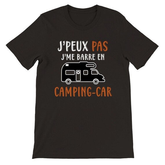 Tee shirt outlet humour camping car