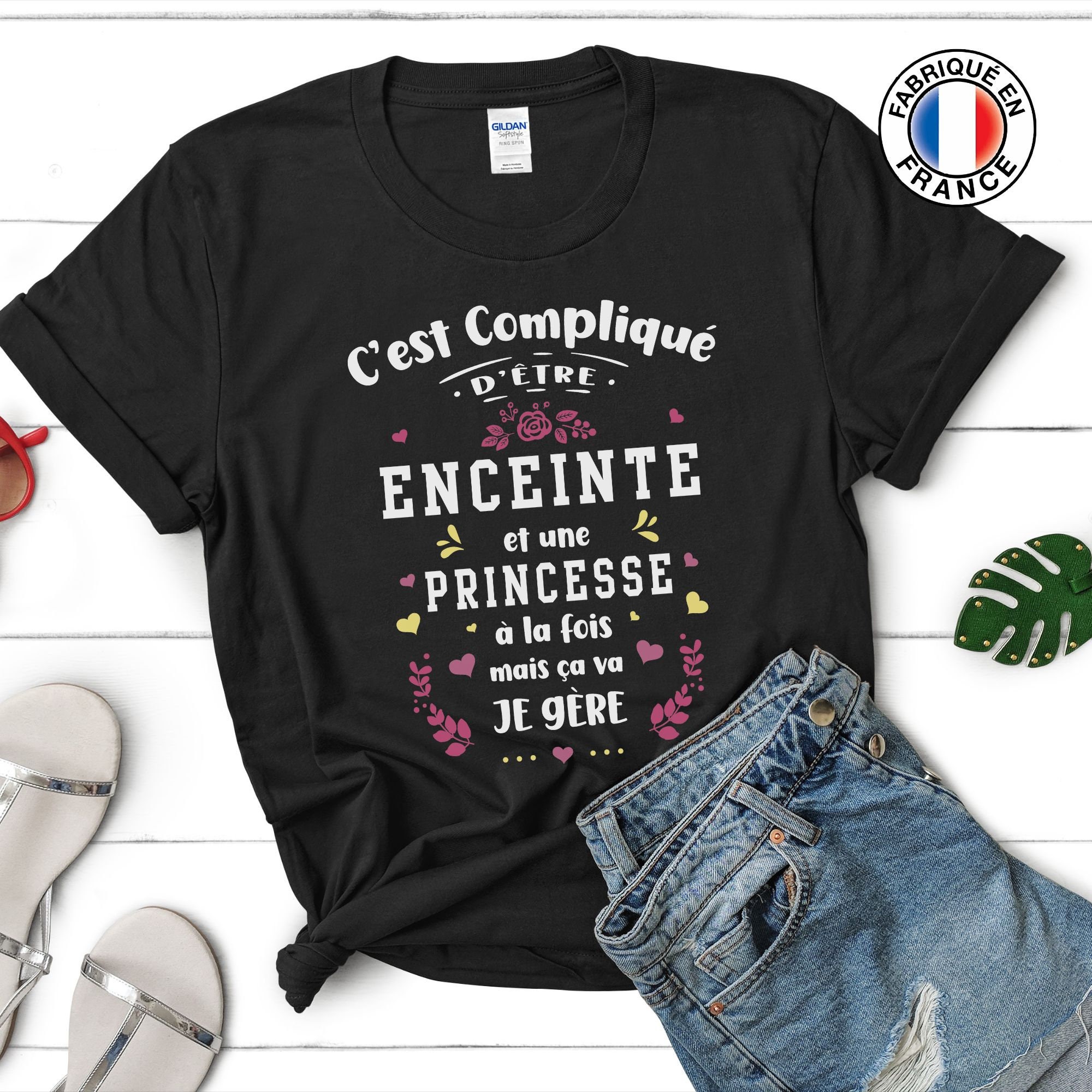 Humour femme enceinte cadeau grossesse rigolo future maman Sweat à Capuche