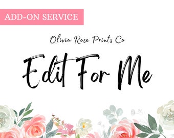 Edit For Me, Add on Service
