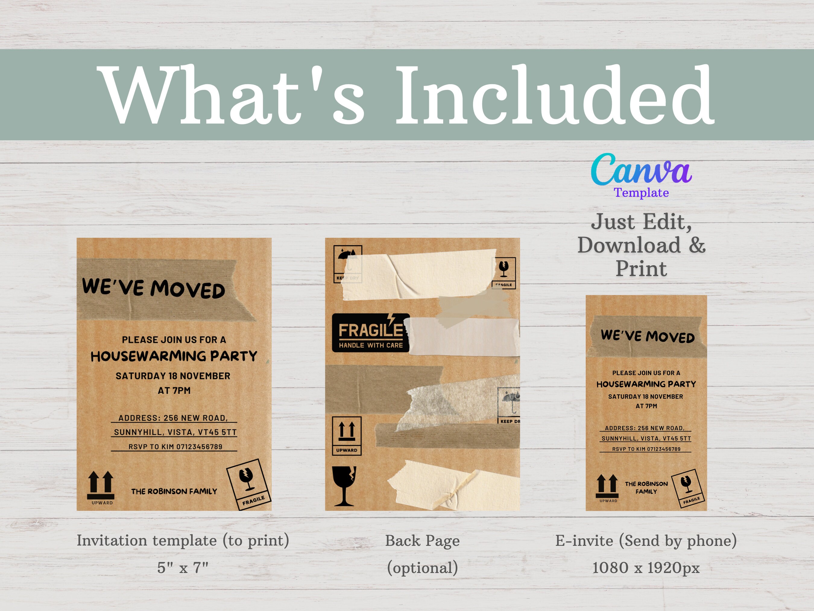 Housewarming Invitation, House Warming Party Invite, Digital Invitation ...