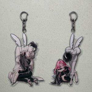 3&quot; Ivan and Till, Hyuna and Sua Clear Acrylic Keychain ALNST Charm
