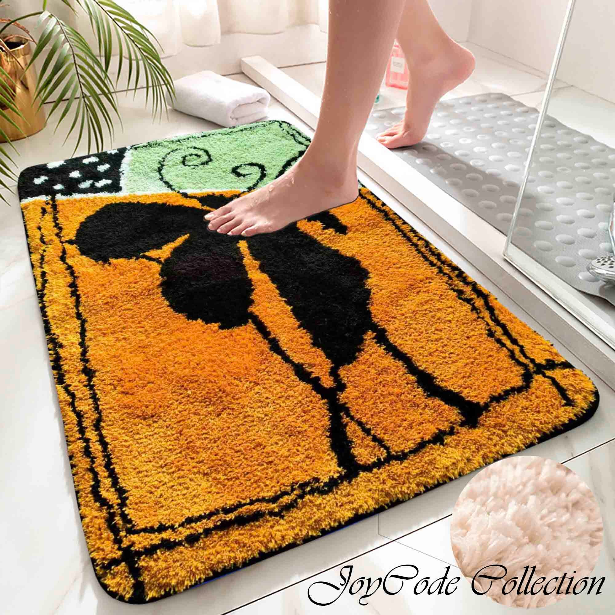 80x120cm Bath Mat Carpet Absorbent Diatom Non-slip Pad Washroom