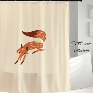 Fox Shower Curtains -  Ireland