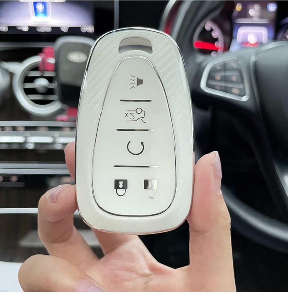 Chevy Car Key Cover Chevrolet Car Key Case for Keyless Remote Etsy