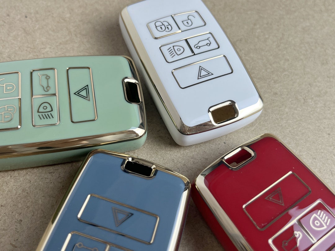 Land Rover Car Key Cover, Soft Premium TPU Car Key Cover, Smart Key Fob ...