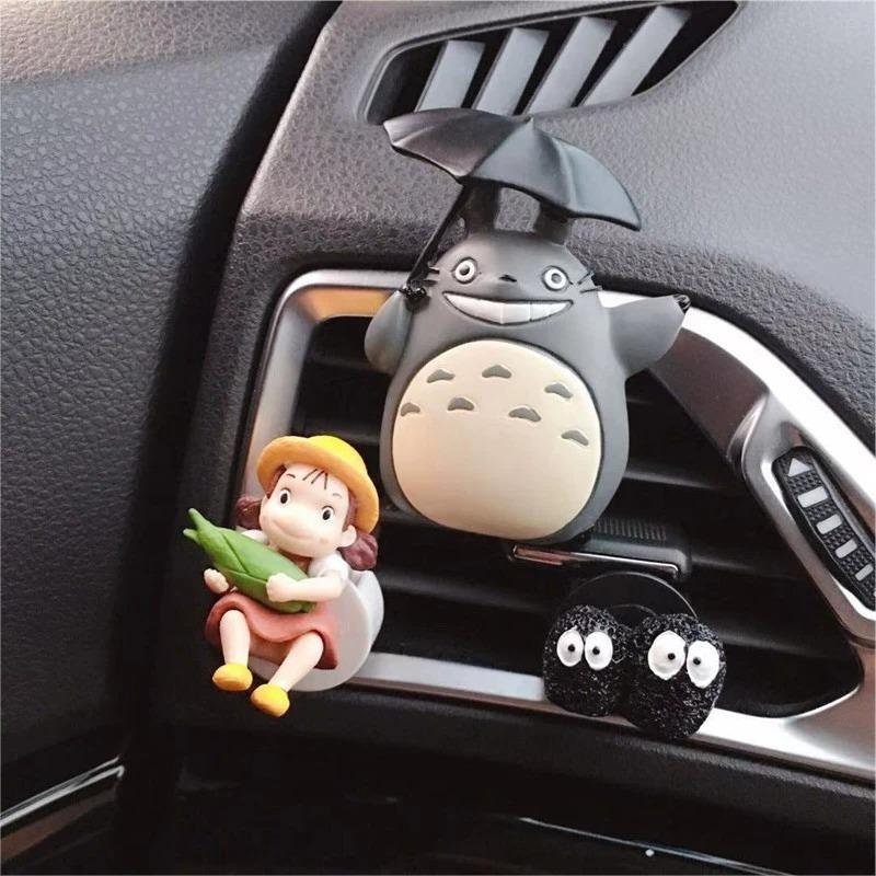 Father's Day Gifts, Animated Car Vent Clip, Totoro Car Vent Clip, Car Vent  Scent, Hayao Miyazaki Cartoon Ornament, Car Accessories 